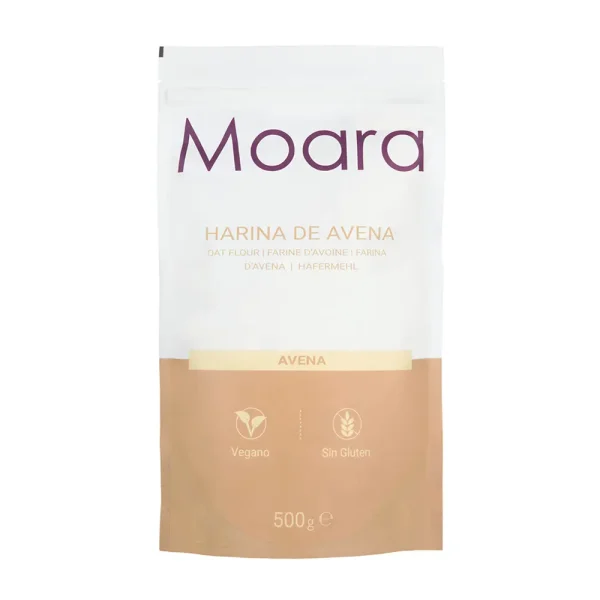 harina de avena 500gr producto vegano y sin gluten moara foody 01