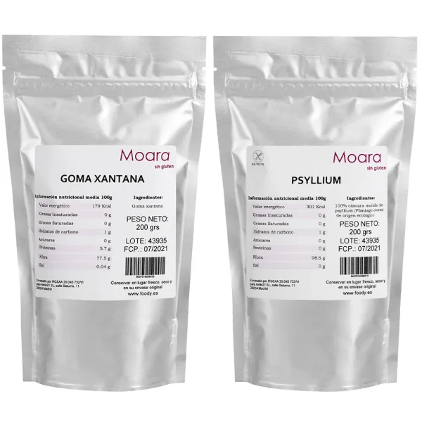 goma xantana y psyllium 200g