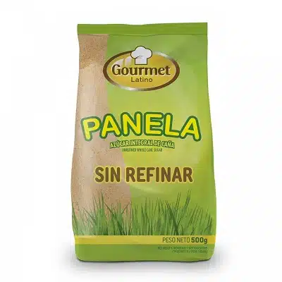 panela pulverizada azucar de cana 400g sin gluten gourmet latino